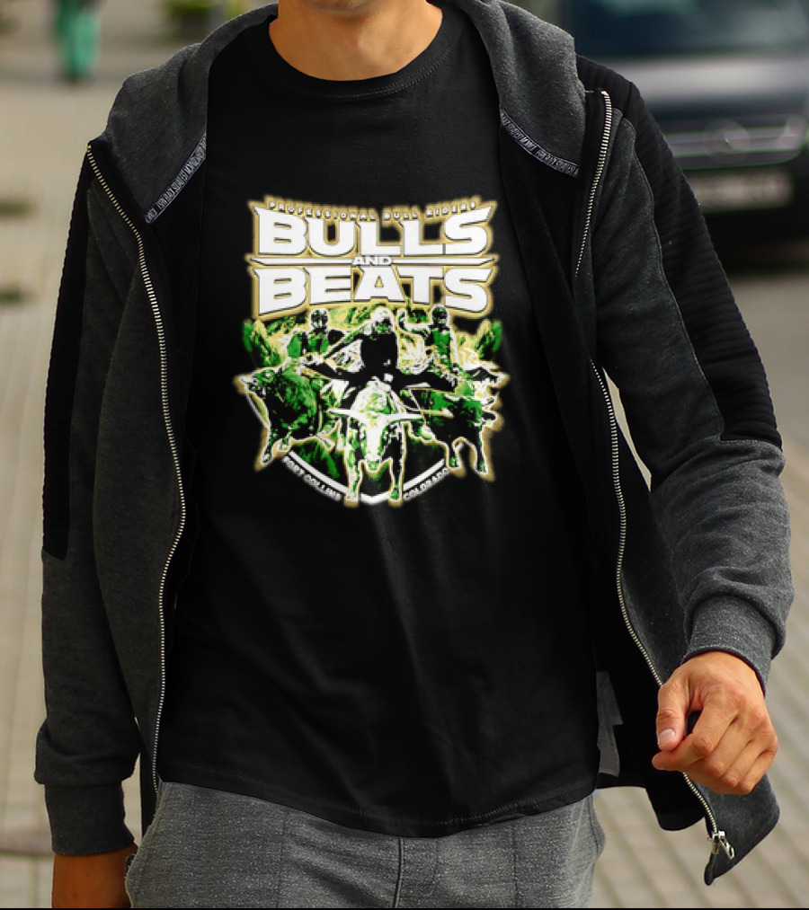 Professional Bull Riders Bulls And Beats Fort Collins Colorado Event T-Shirt