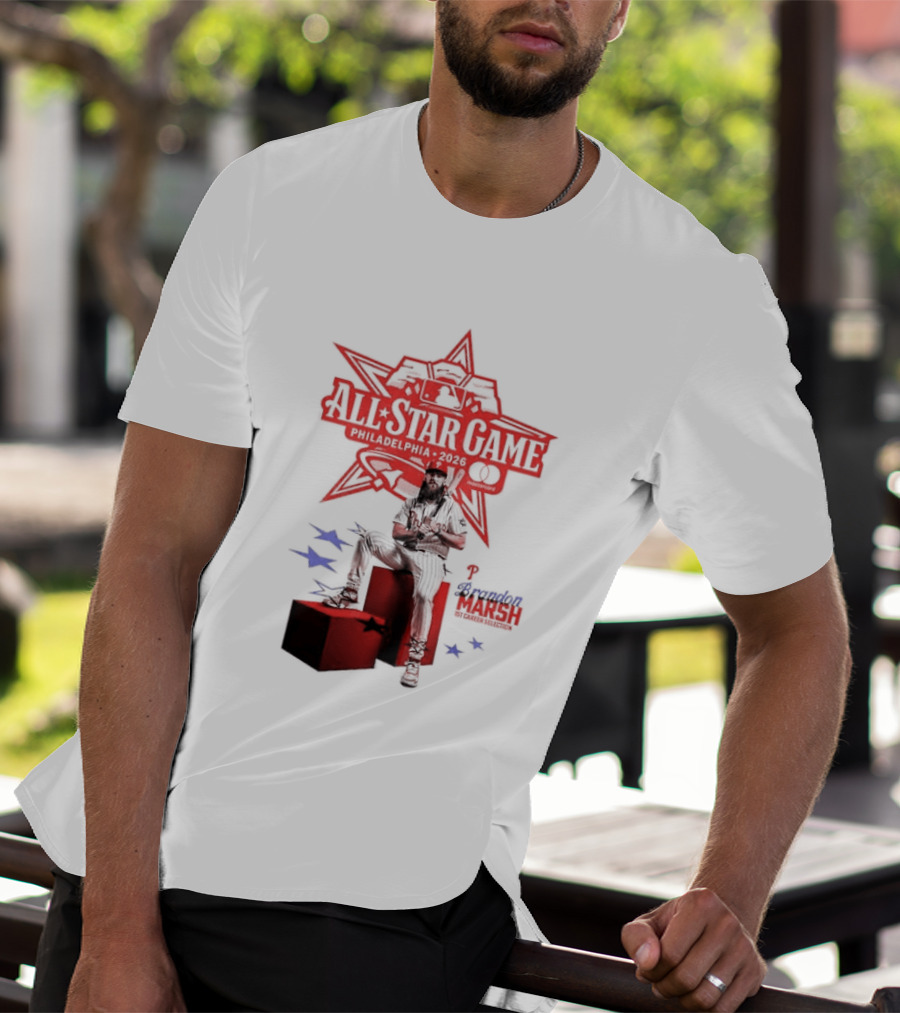 Brandon Marsh Philadelphia Phillies 2026 MLB All Star Game T-Shirt