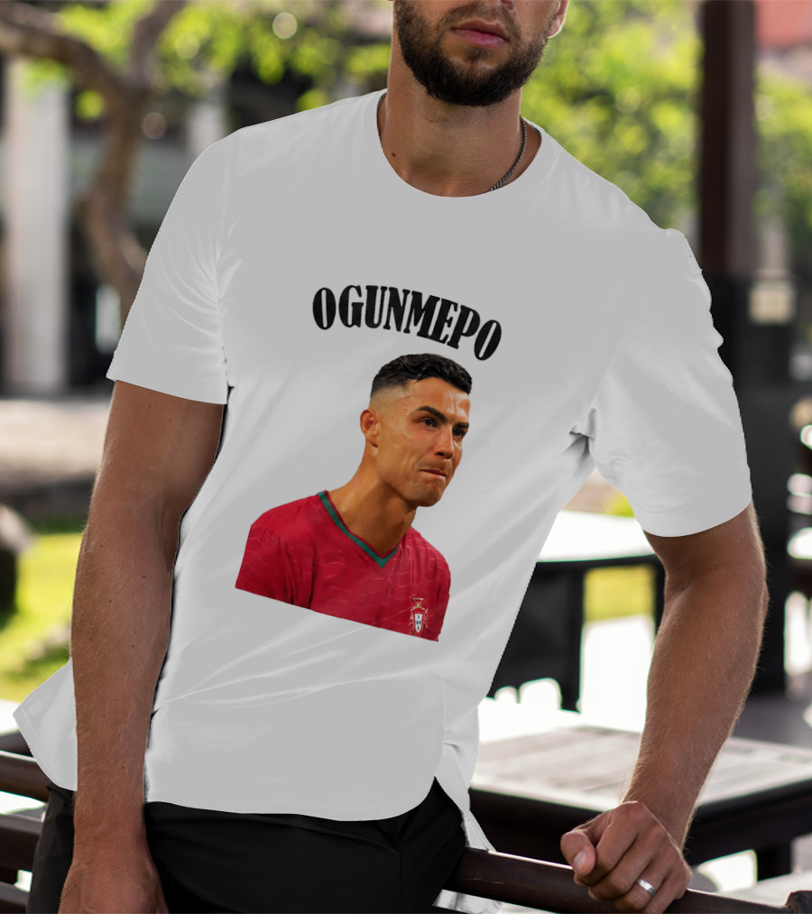 Cristiano Ronaldo Ogunmepon Portugal Soccer Star T-Shirt