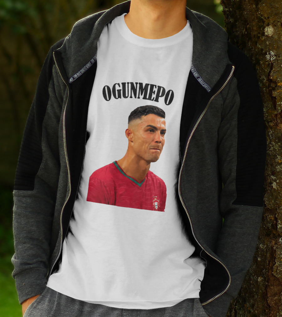 Cristiano Ronaldo Ogunmepon Portugal Soccer Star T-Shirt