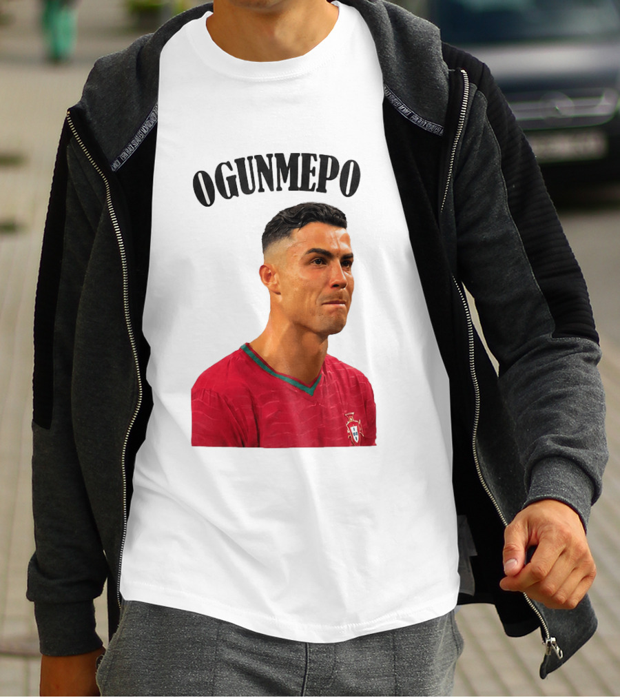 Cristiano Ronaldo Ogunmepon Portugal Soccer Star T-Shirt