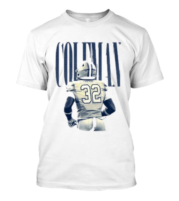 Jeremiah Coleman 32 Linebacker Baton Rouge Louisiana Football T-Shirt