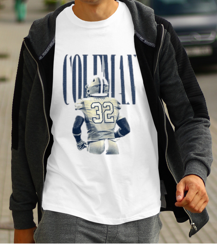 Jeremiah Coleman 32 Linebacker Baton Rouge Louisiana Football T-Shirt