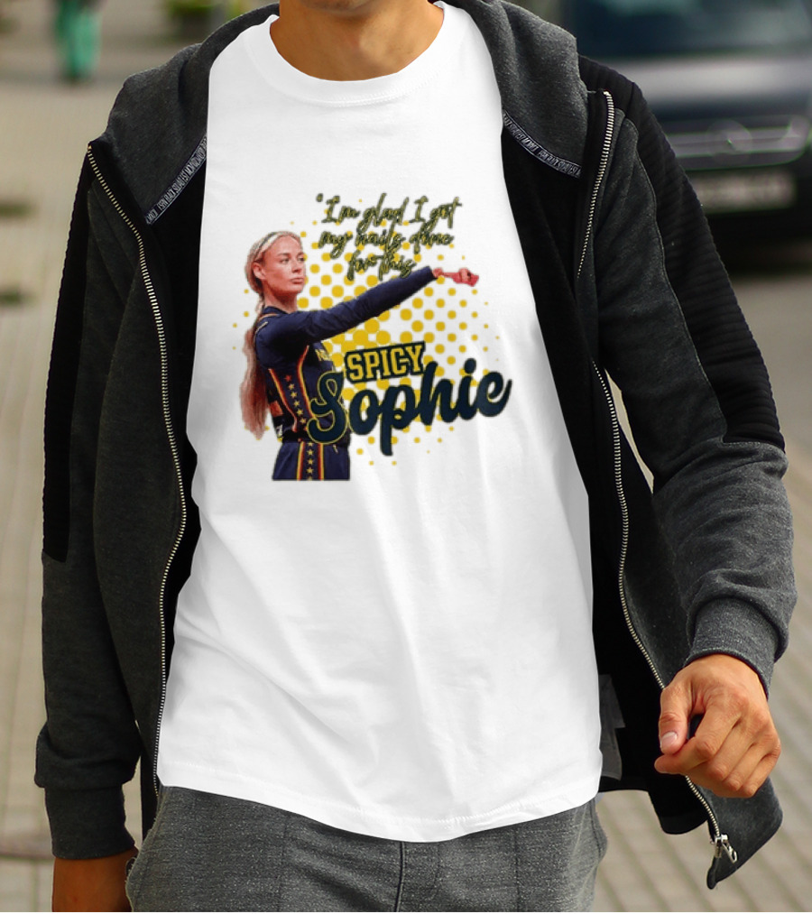 Sophie Cunningham 8 Women Basketball Spicy Sophie Point God T-Shirt