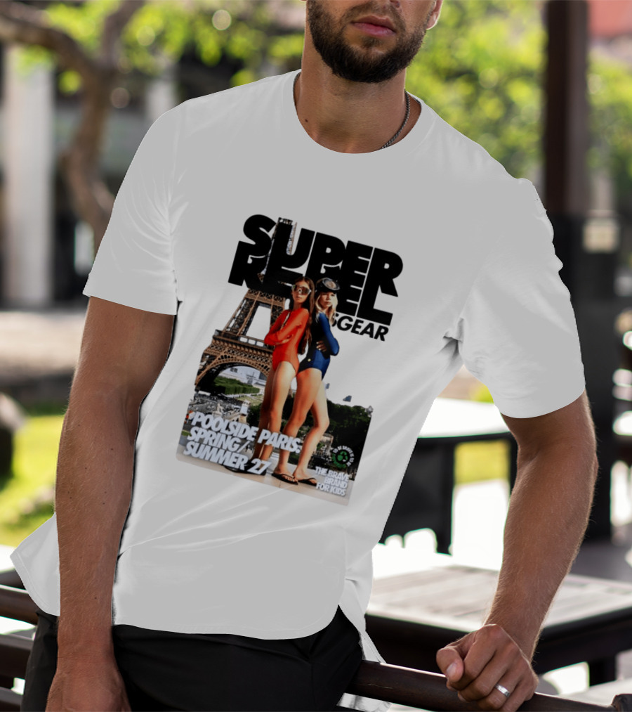 Super Rebel Gear Poolside Paris Spring Summer 27 The Brave Brand For Kids T-Shirt