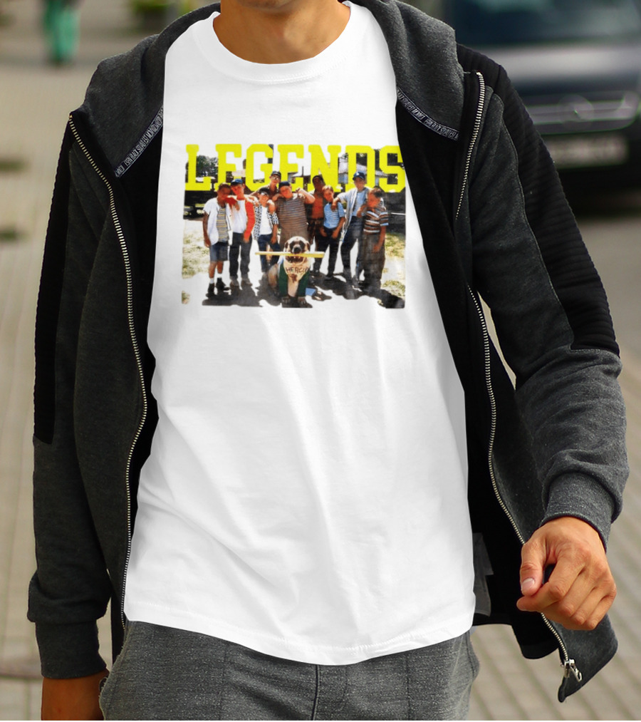 The Sandlot Legends With Hercules The Dog Movie Characters T-Shirt