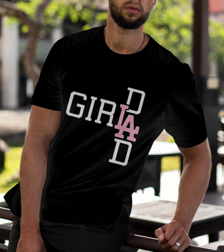Dodgers Girl Dad LA 2026 T-Shirt