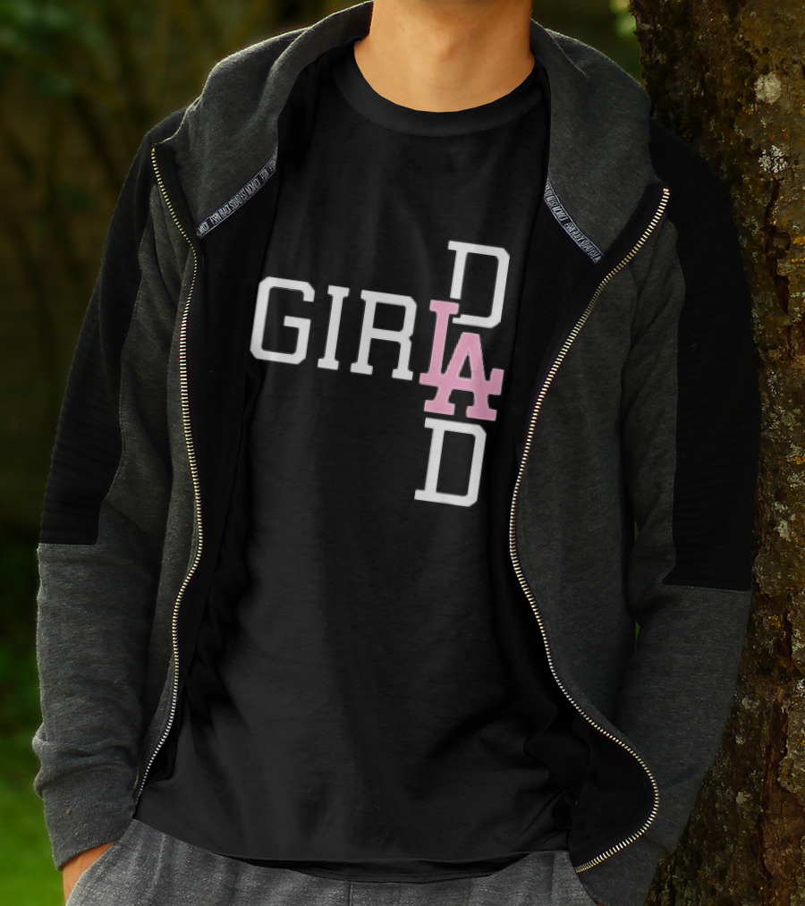 Dodgers Girl Dad LA 2026 T-Shirt
