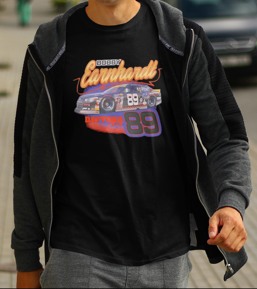 Bobby Earnhardt Daytona 89 Racing Car 2026 T-Shirt