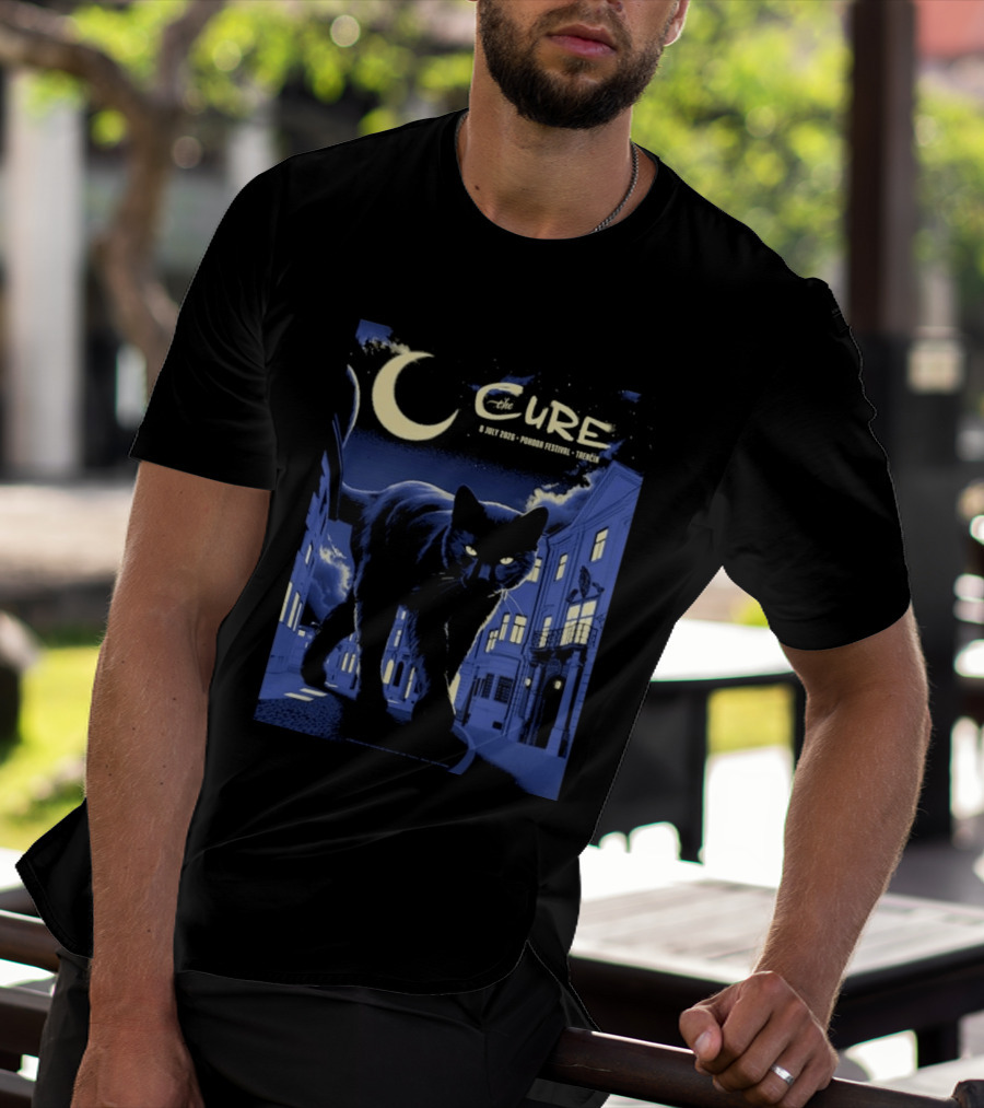 The Cure Cat Moon Trencin Pohoda Festival July 8 2026 T-Shirt