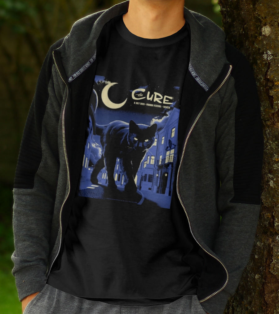 The Cure Cat Moon Trencin Pohoda Festival July 8 2026 T-Shirt