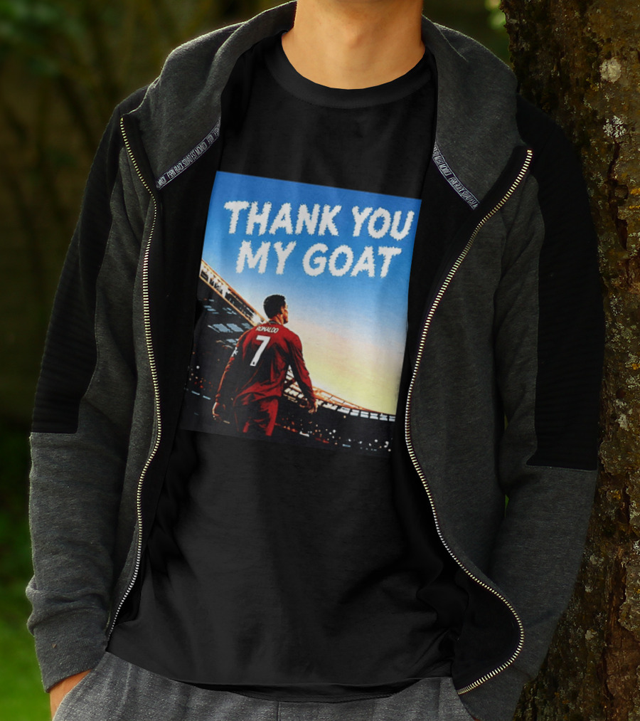 Thank You My Goat Cristiano Ronaldo 7 Portugal National Team T-Shirt