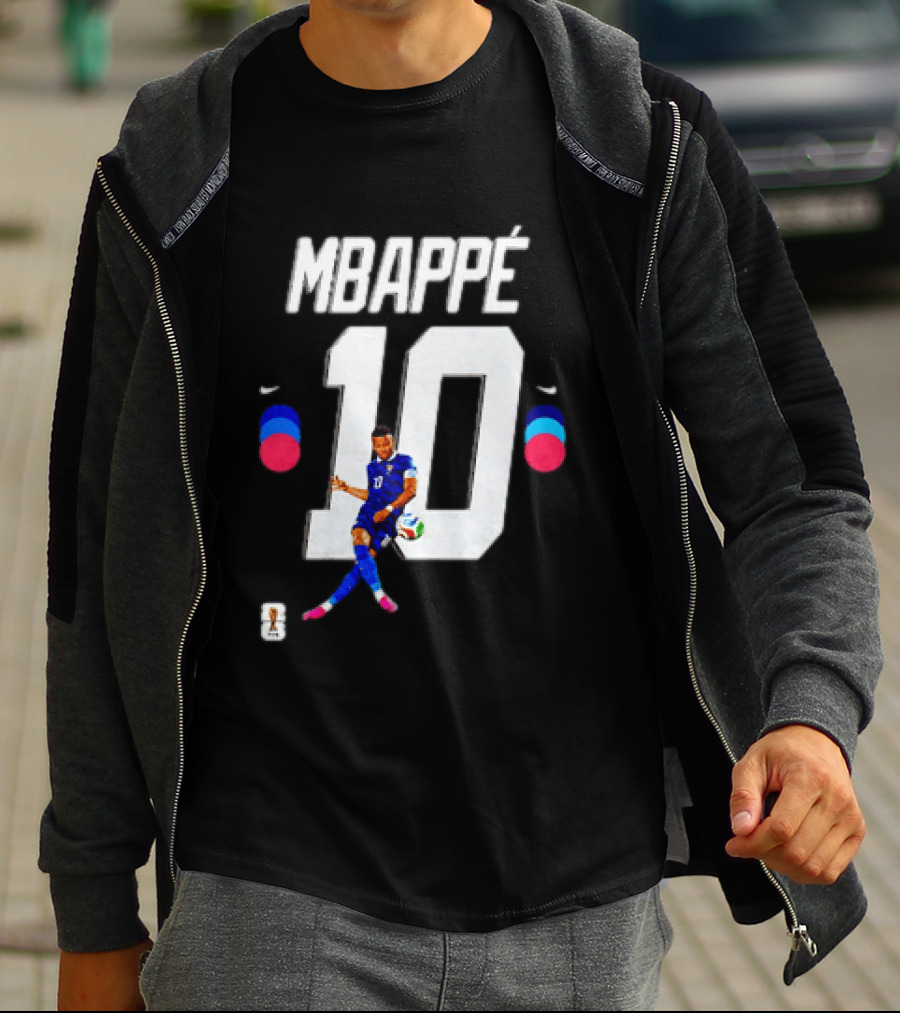 Mbappé Number 10 France World Cup 2023 T-Shirt