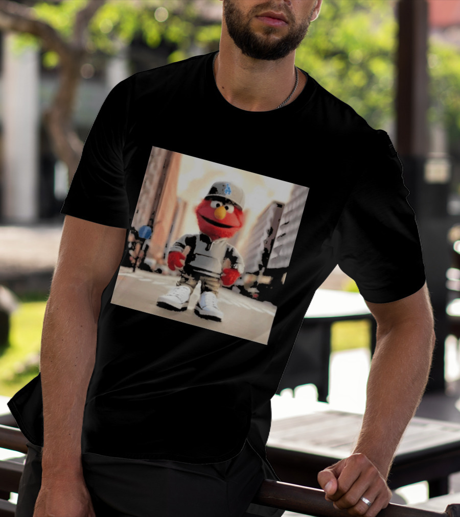 Sesame Street Elmo Streetwear New York Yankees T-Shirt
