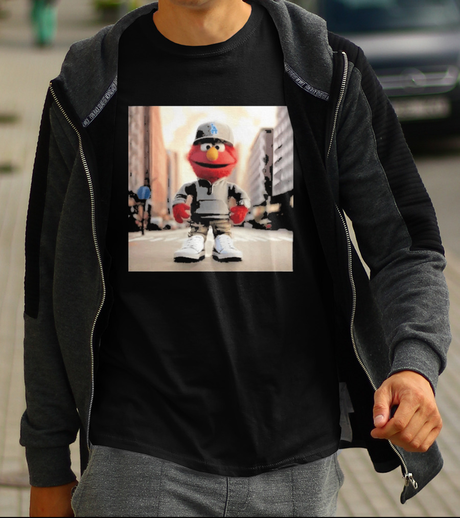 Sesame Street Elmo Streetwear New York Yankees T-Shirt