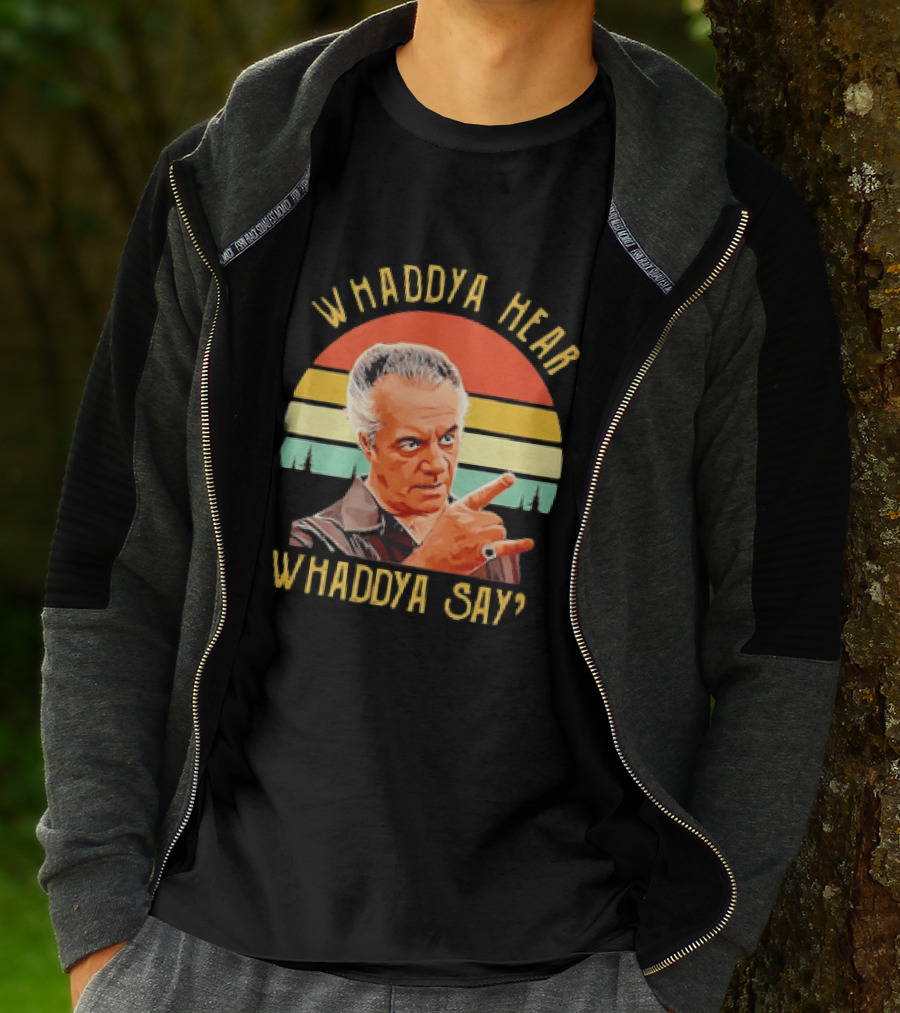The Sopranos Paulie Walnuts Whaddya Hear Whaddya Say T-Shirt