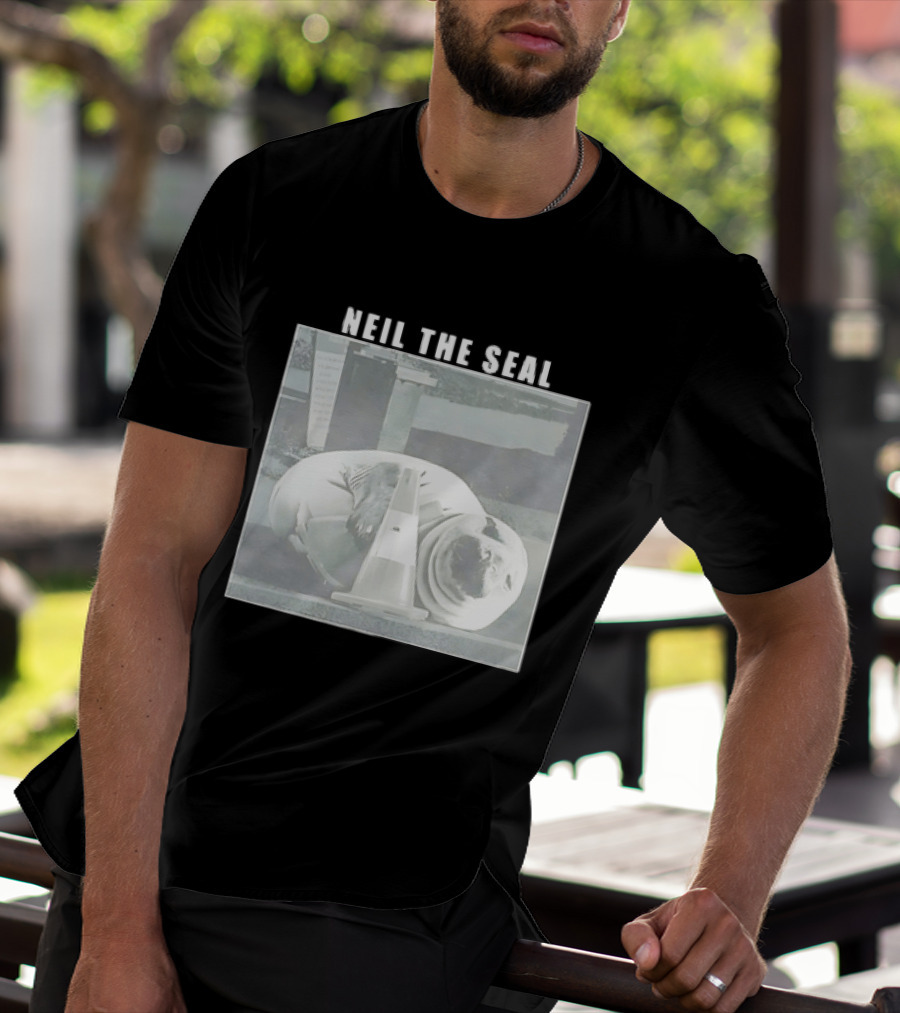 Neil The Seal With Traffic Cone Become Ungovernable T-Shirt