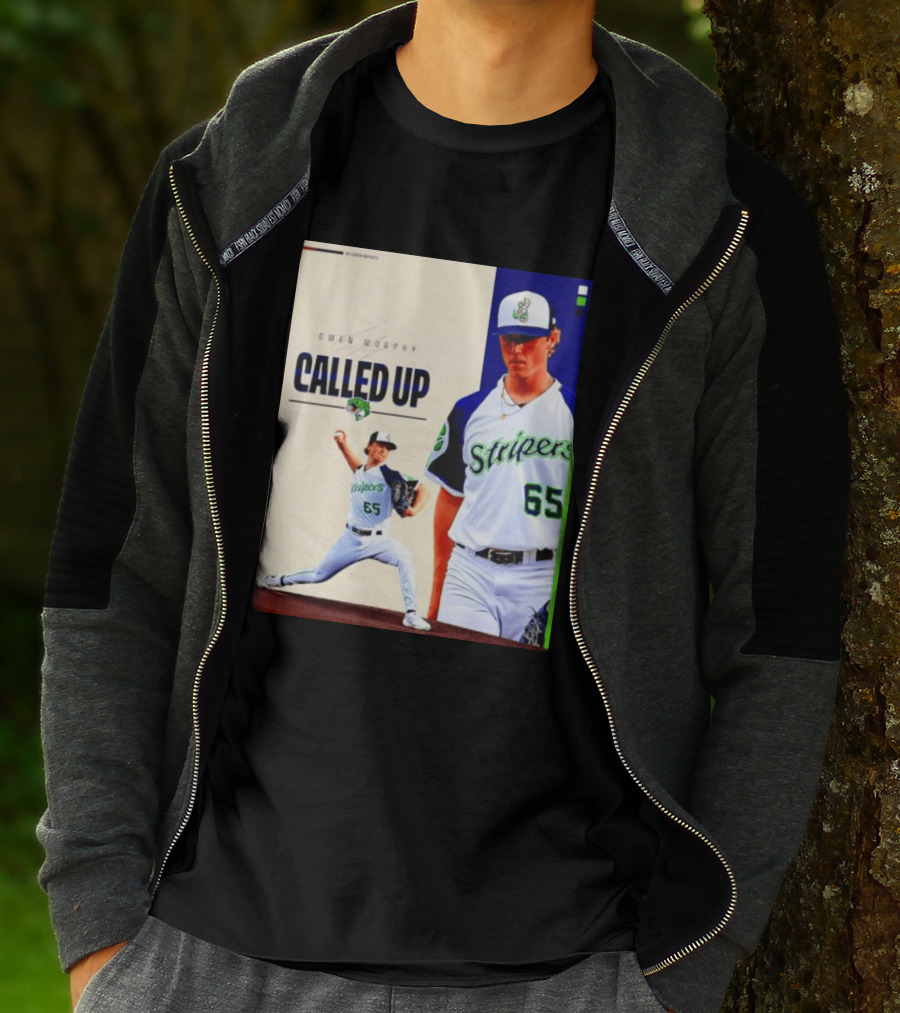 Owen Murphy Called Up Stripers 65 Player Announcement T-Shirt