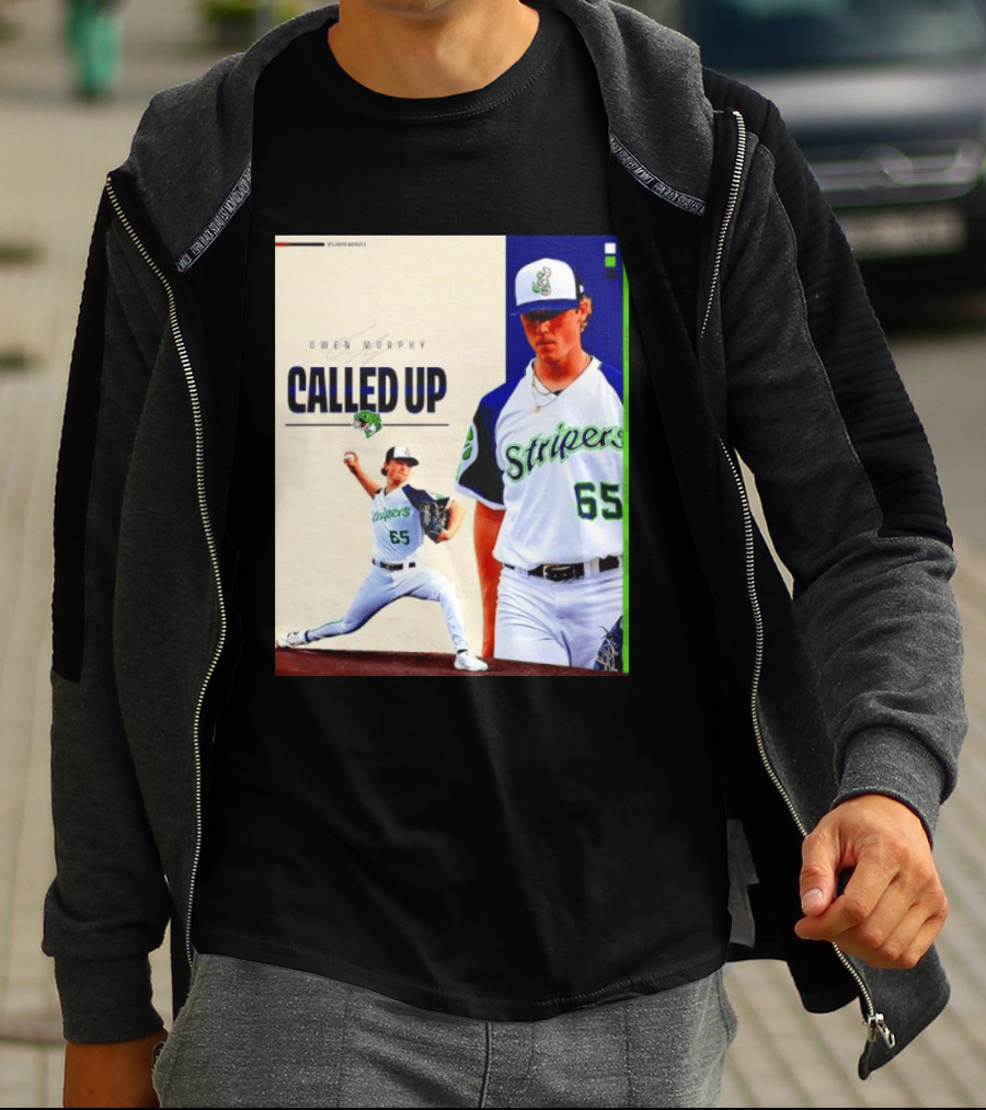 Owen Murphy Called Up Stripers 65 Player Announcement T-Shirt
