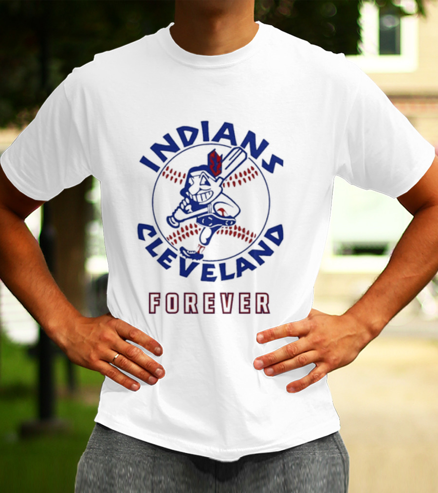Cleveland Indians Mascot Baseball Legacy Forever T-Shirt
