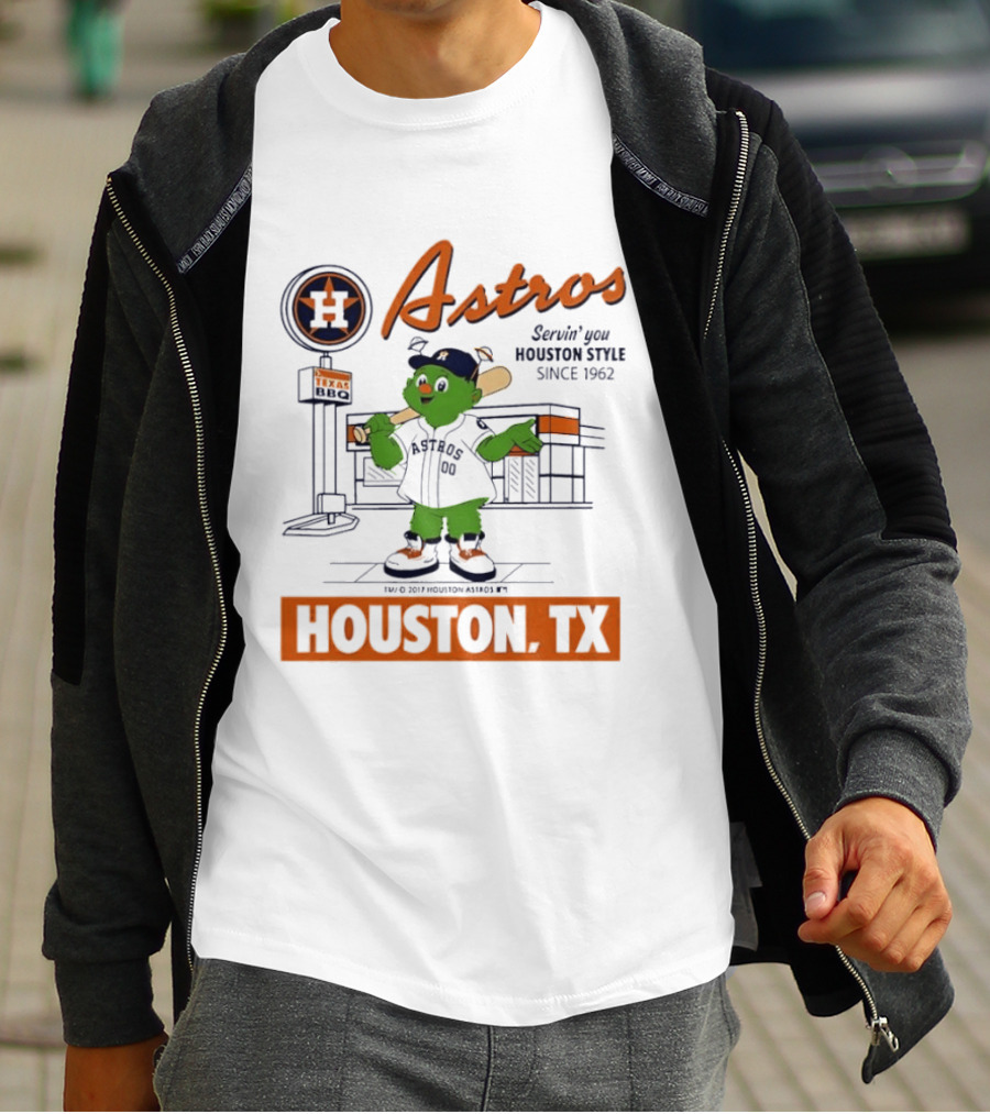 Astros © 2017 Servin' You Houston Style Since 1962 Houston TX T-Shirt