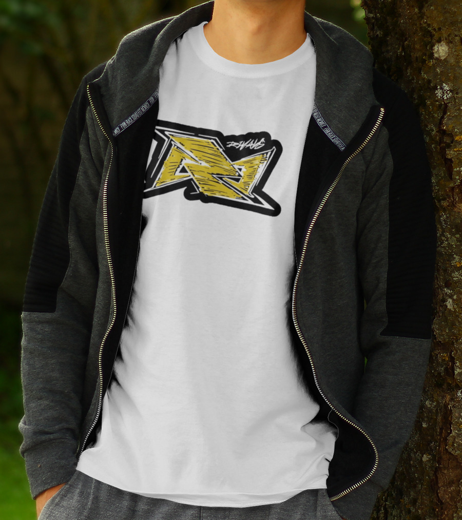 Rivals Scribble Yellow Black Riot Green Graffiti T-Shirt