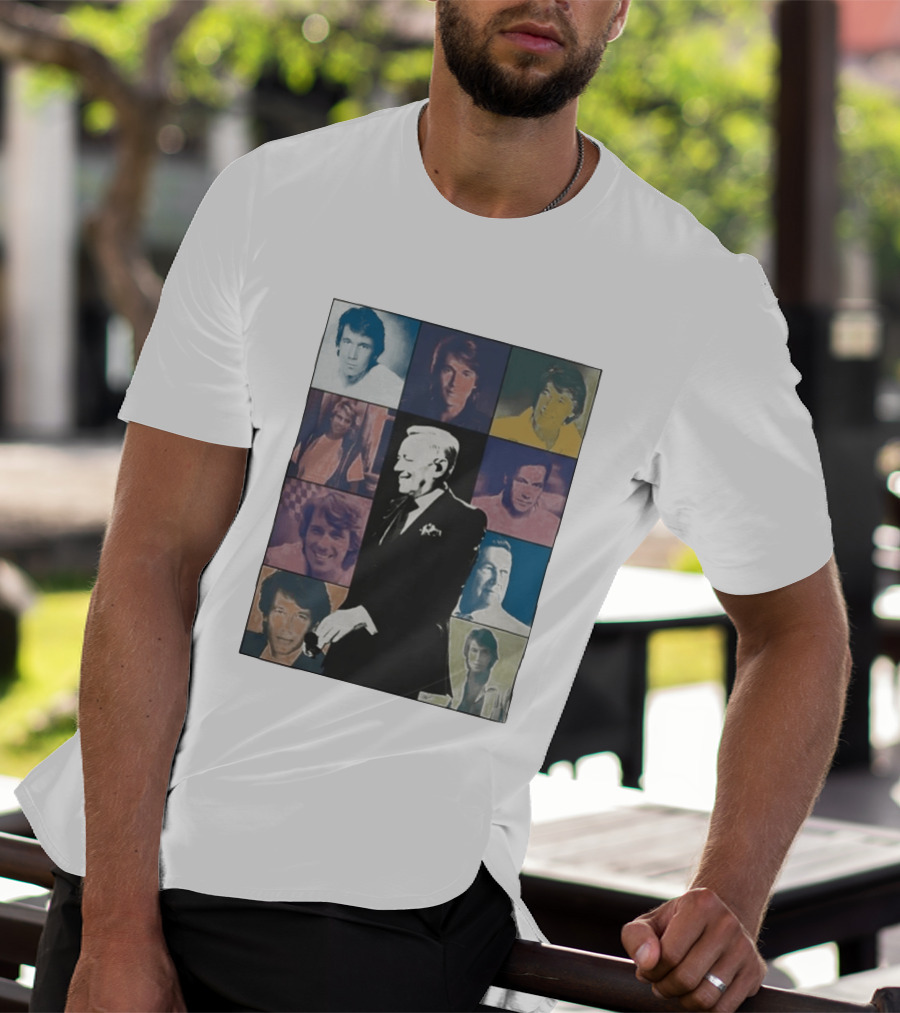 Roland Kaiser Ein Leben Für Die Musik Pop Art Tribute Collage T-Shirt