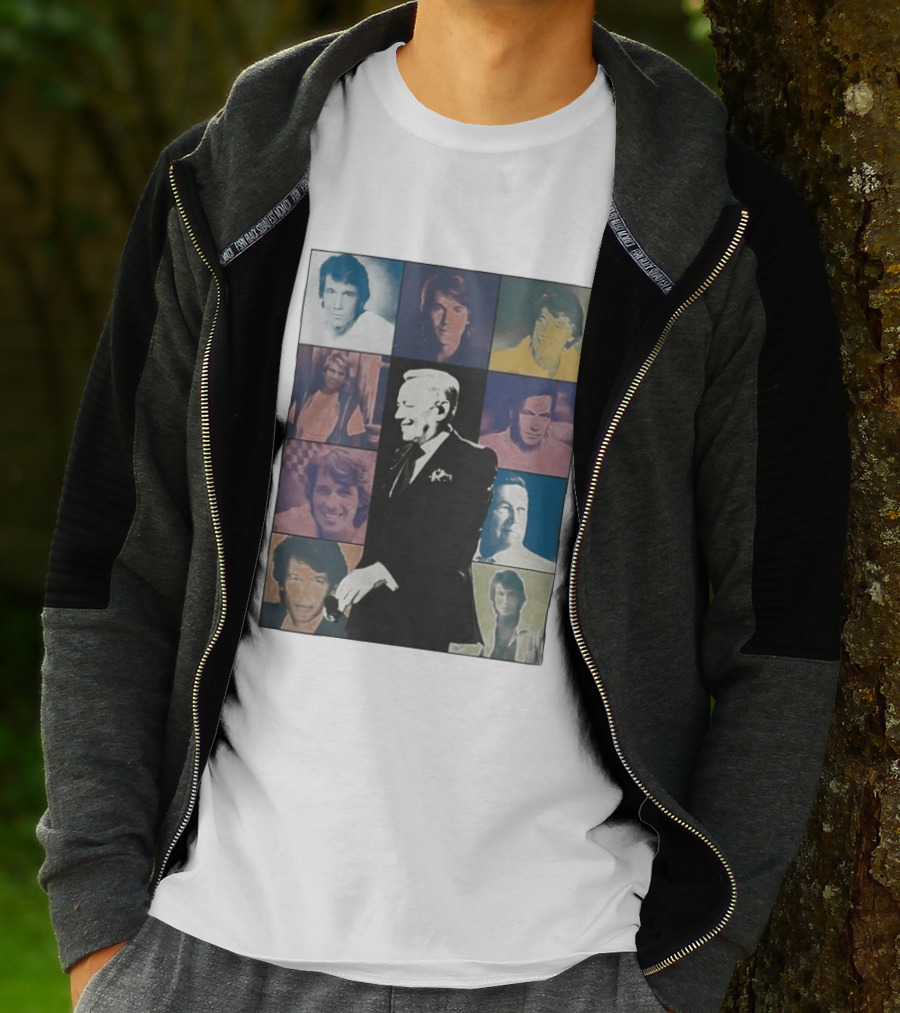 Roland Kaiser Ein Leben Für Die Musik Pop Art Tribute Collage T-Shirt