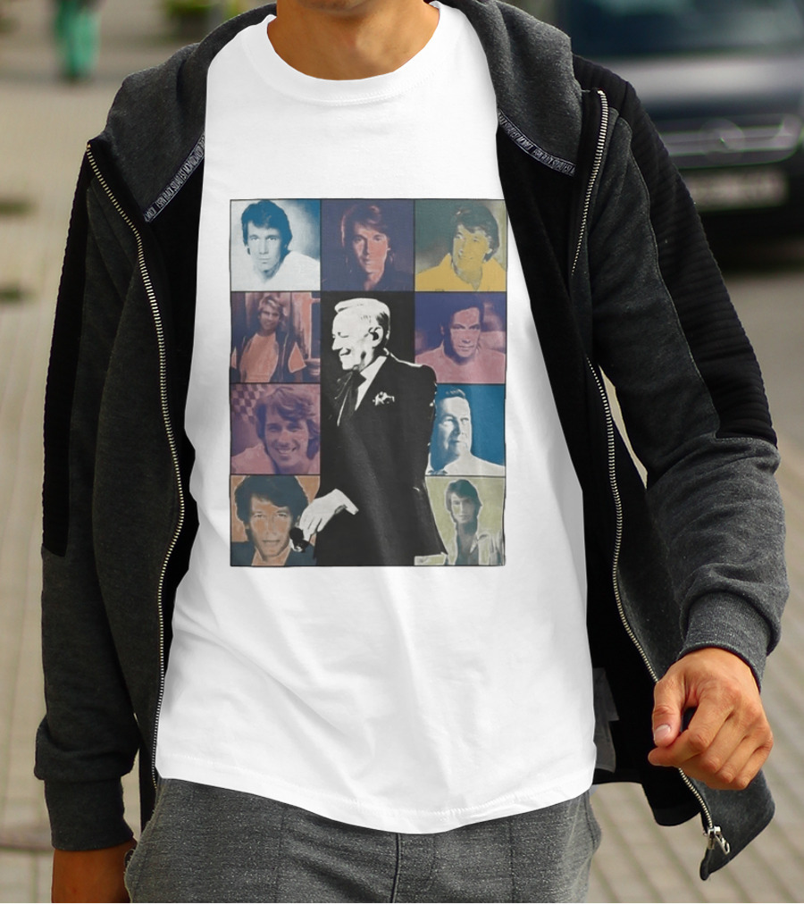 Roland Kaiser Ein Leben Für Die Musik Pop Art Tribute Collage T-Shirt