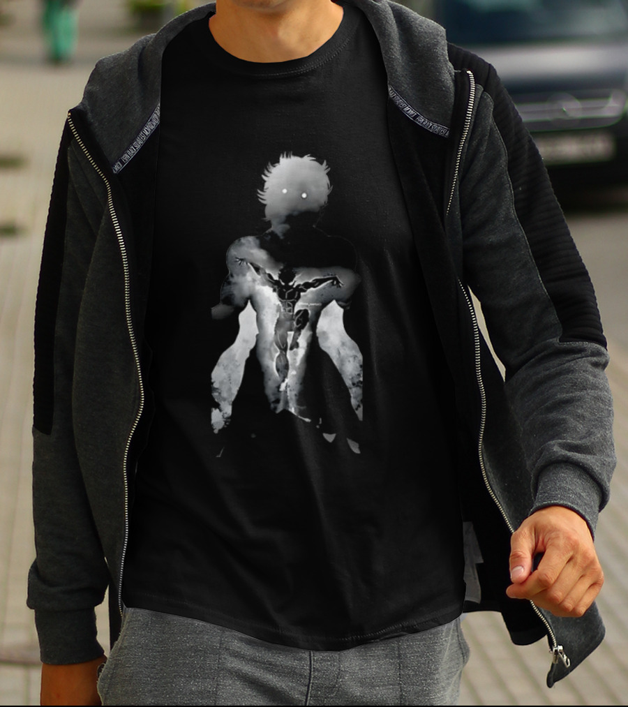 Baki Hanma Yujiro Hanma Grappler Baki Shadow Ogre T-Shirt