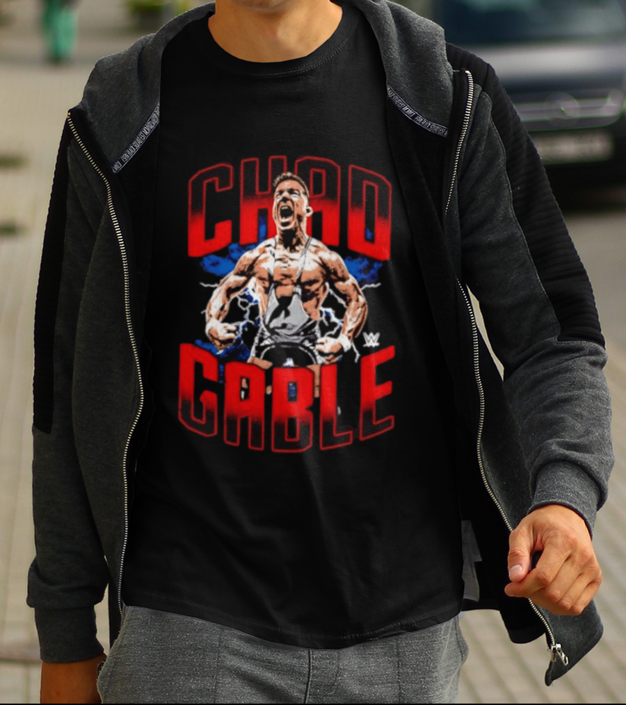 Chad Gable WWE Lightning Scream T-Shirt