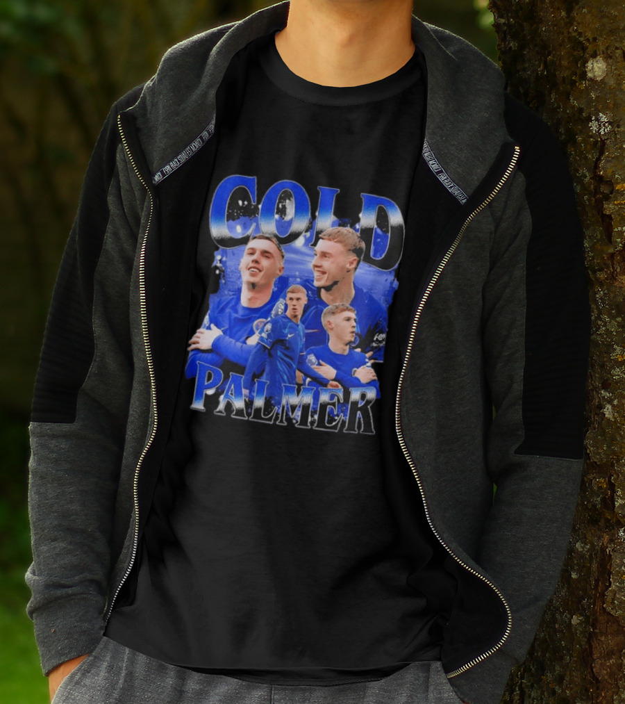 Cole Palmer Chelsea FC Cold Palmer Bootleg Soccer Player T-Shirt