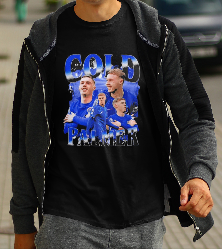 Cole Palmer Chelsea FC Cold Palmer Bootleg Soccer Player T-Shirt
