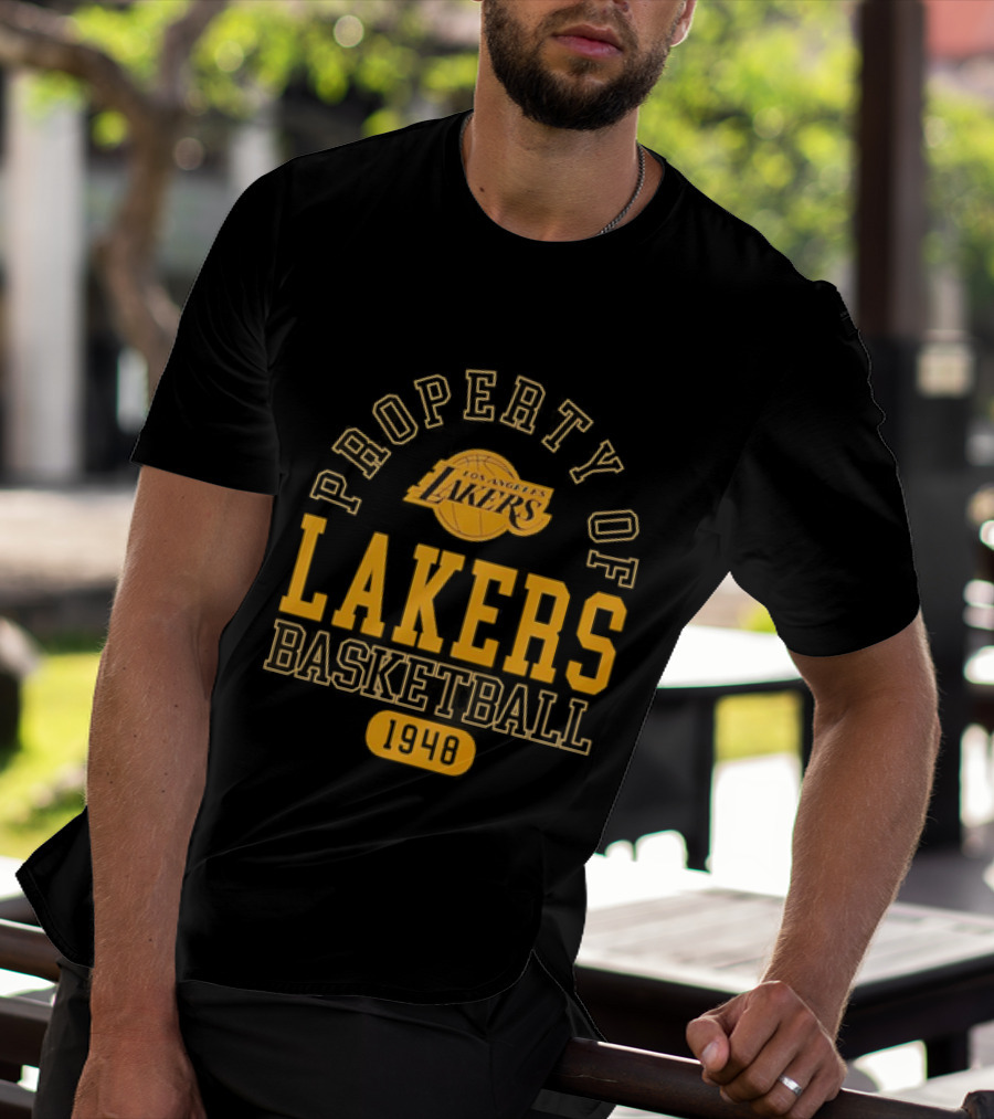 Property Of Los Angeles Lakers Basketball 1948 T-Shirt