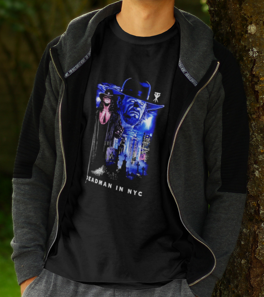 Undertaker Deadman In NYC WWE Fest New York City T-Shirt
