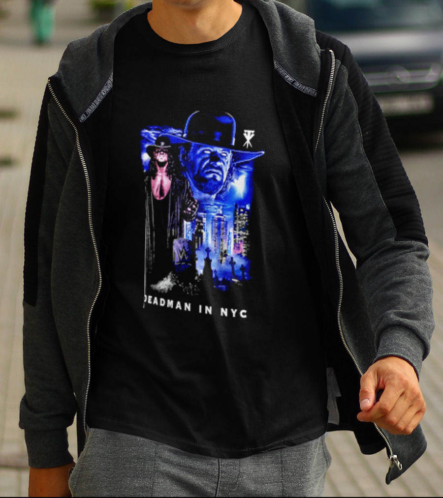 Undertaker Deadman In NYC WWE Fest New York City T-Shirt
