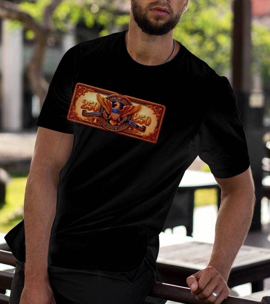 United States Of America 250 Years Of Freedom Semiquincentennial 1776 2026 T-Shirt