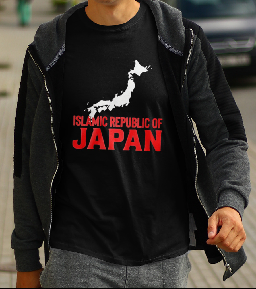 Islamic Republic Of Japan Map 2026 T-Shirt