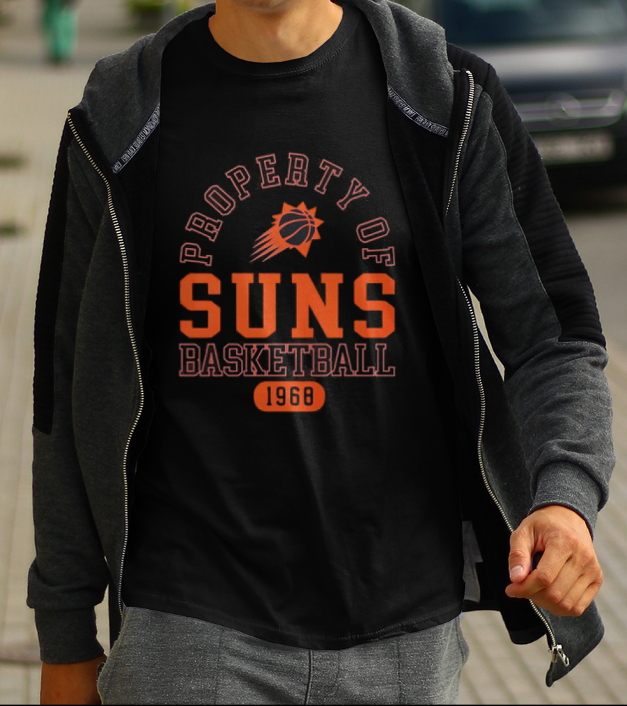 Phoenix Suns Property Of Suns Basketball 1968 Team T-Shirt