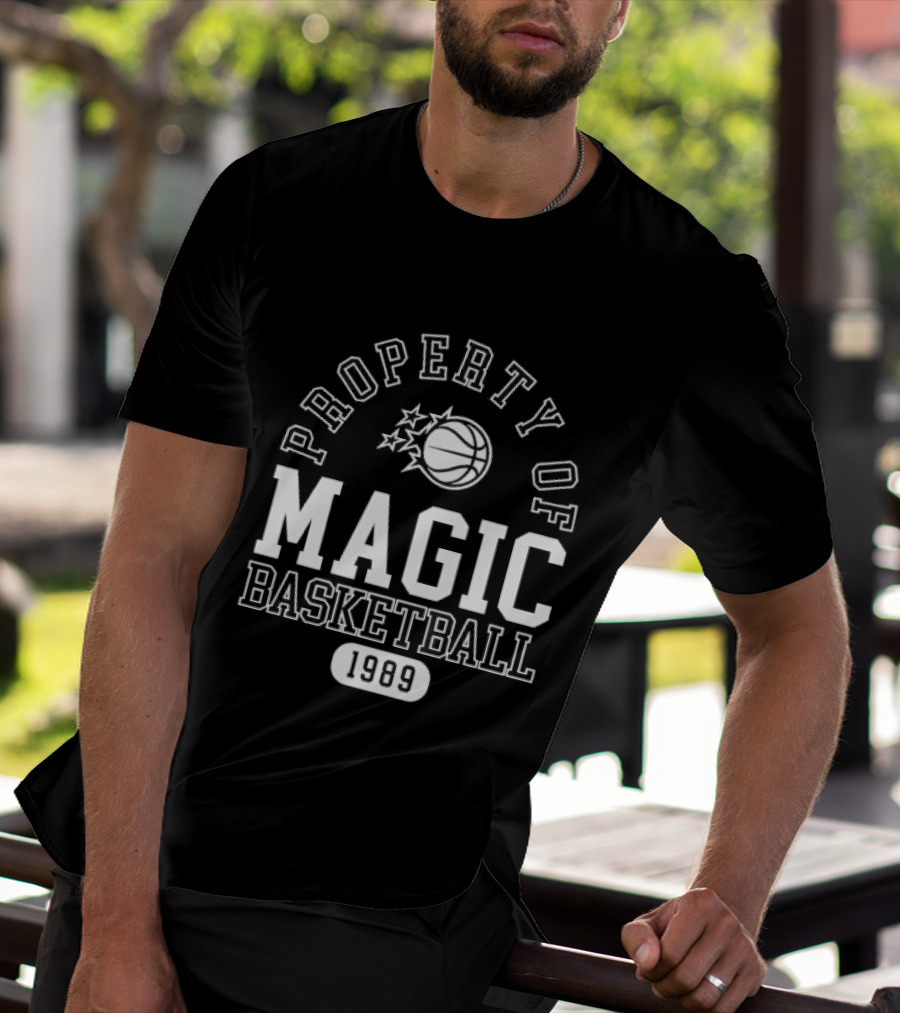 Magic Basketball 1989 Property Of Orlando Magic T-Shirt