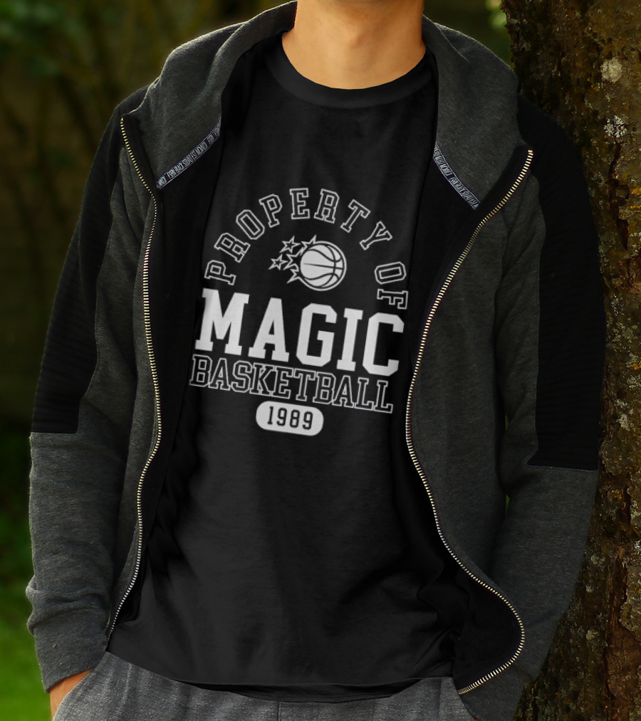 Magic Basketball 1989 Property Of Orlando Magic T-Shirt