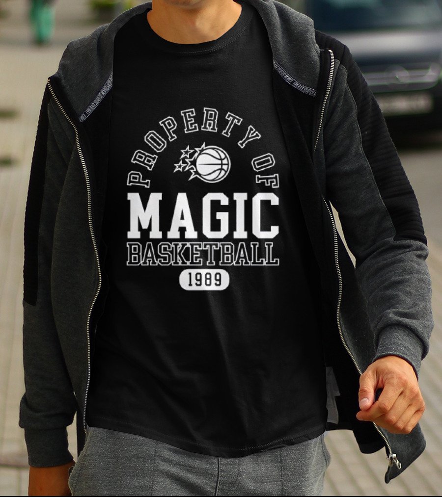 Magic Basketball 1989 Property Of Orlando Magic T-Shirt
