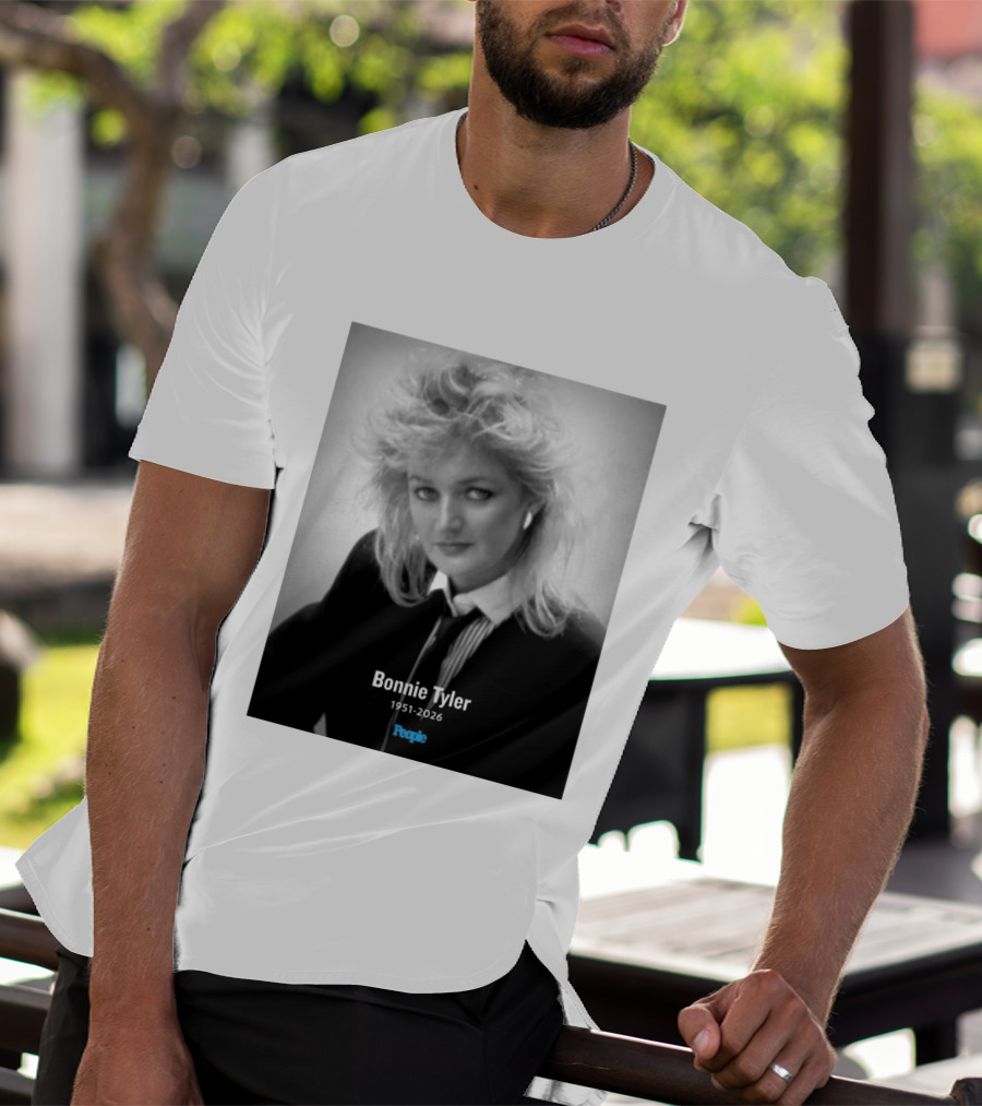 Bonnie Tyler 1951 2026 People Magazine T-Shirt