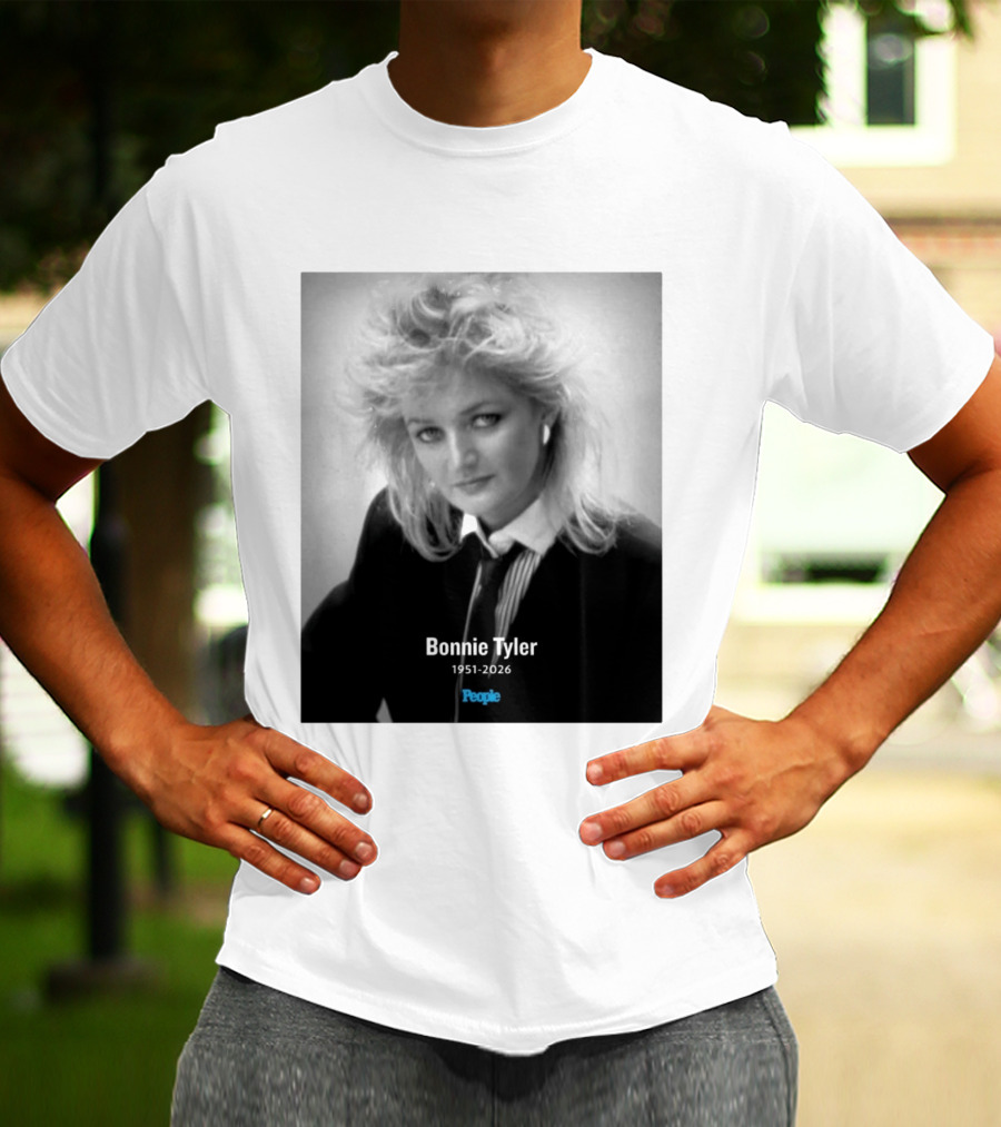 Bonnie Tyler 1951 2026 People Magazine T-Shirt