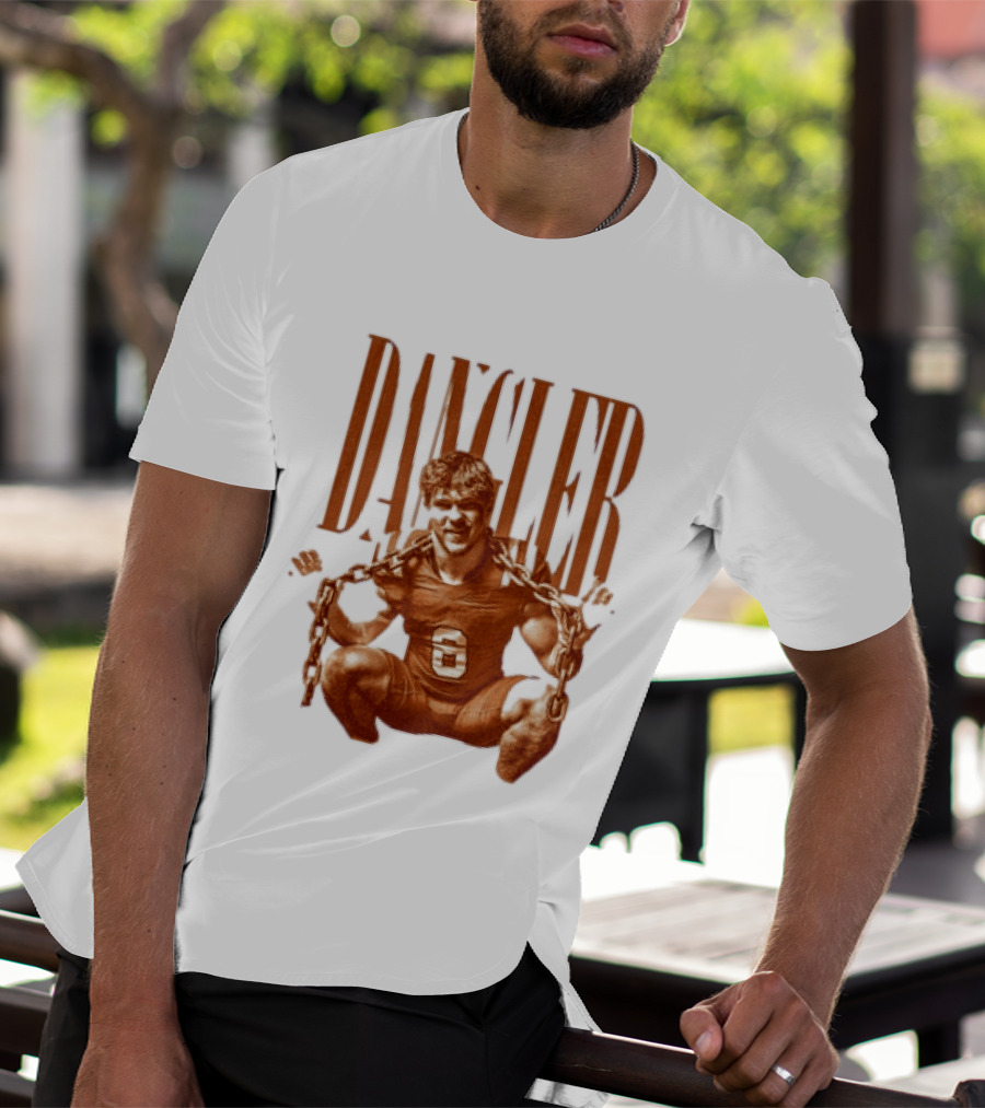 Ronin Dangler No 6 Linebacker Bradenton Florida Chain T-Shirt