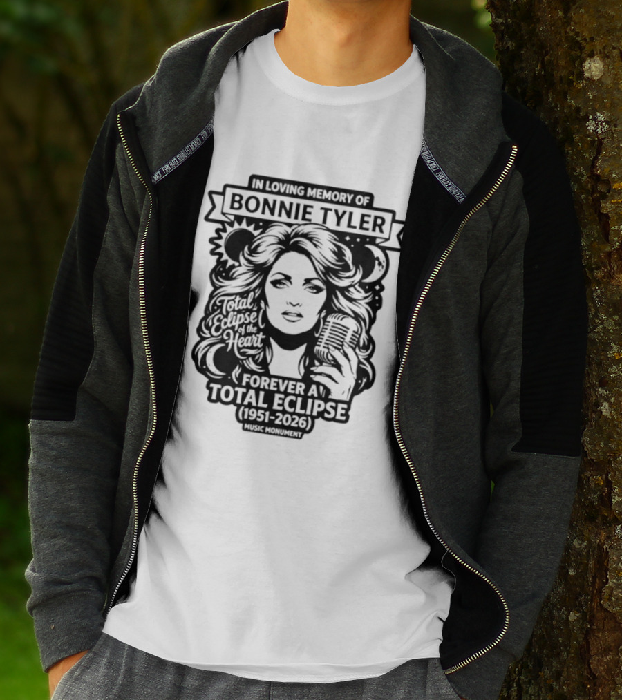Bonnie Tyler Forever A Total Eclipse 1951 2026 T-Shirt