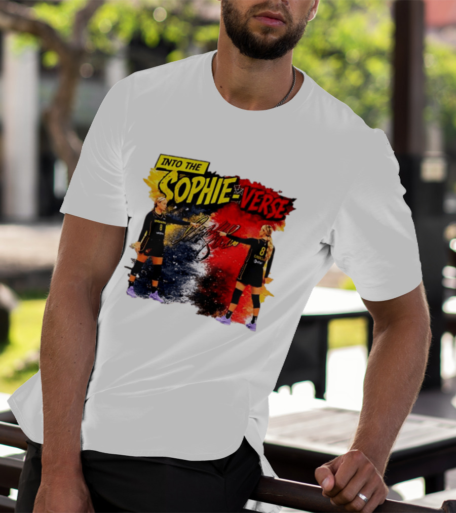 Into The Sophie Verse Sophie Cunningham Indiana Fever WNBA T-Shirt