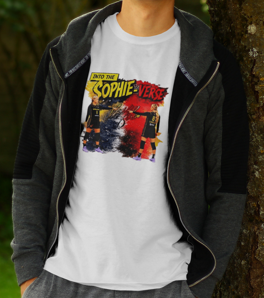 Into The Sophie Verse Sophie Cunningham Indiana Fever WNBA T-Shirt