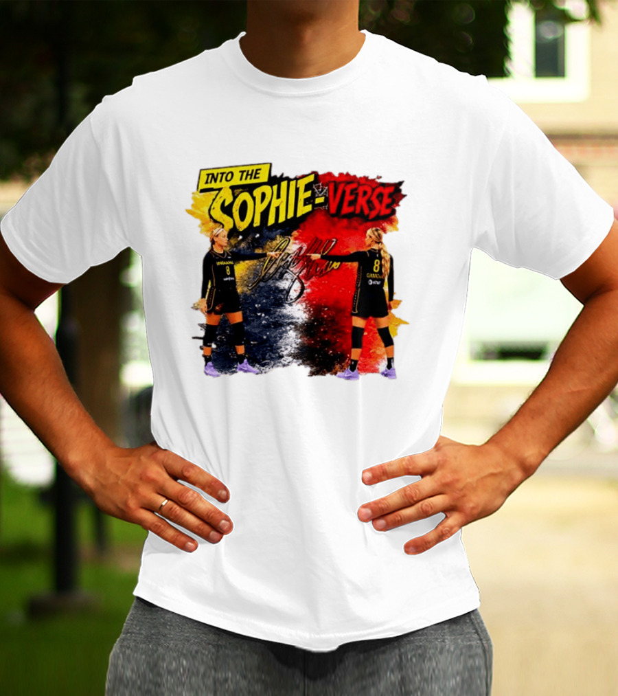Into The Sophie Verse Sophie Cunningham Indiana Fever WNBA T-Shirt