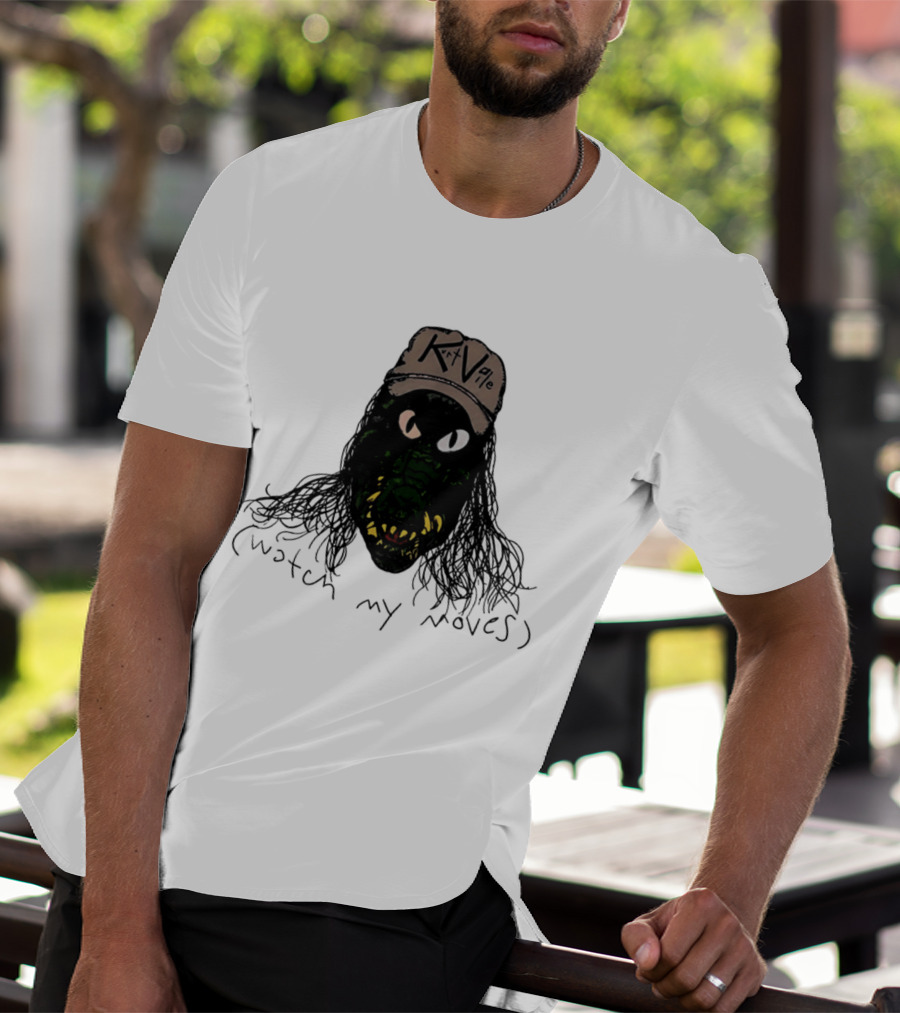 Kurt Vile My Moves Indie Rock Monster Hat T-Shirt